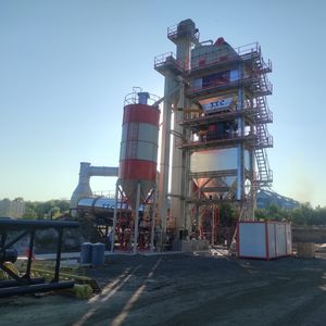 planta de asfalto discontinua