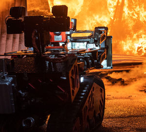 robot para extinción de incendios