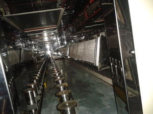 horno de cinta transportadora