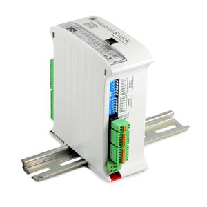 autómata programable en riel DIN