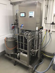 pasteurizador para productos lácteos