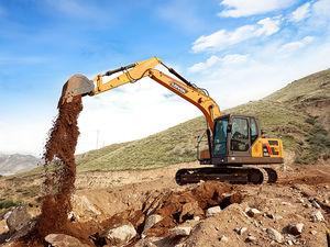 excavadora de grandes dimensiones