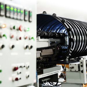 línea de extrusión para tubos de SRPP