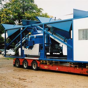 planta de hormigón móvil