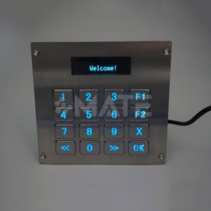 teclado numérico visualizador LCD