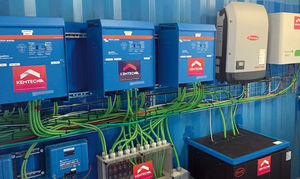 unidad de producción eléctrica híbrida solar