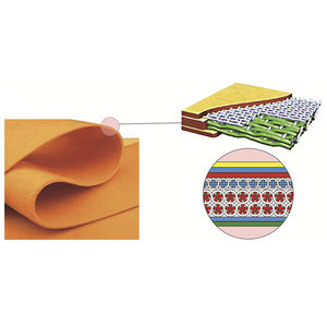 fieltro laminado