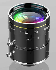 objetivo de microscopio de focal fija