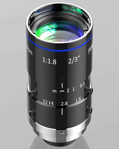 objetivo de microscopio de focal fija