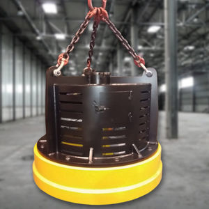 electroimán de elevación con conmutación eléctrica