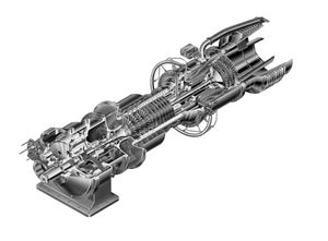 grupo electrógeno de turbina 1