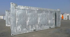 container de acero galvanizado