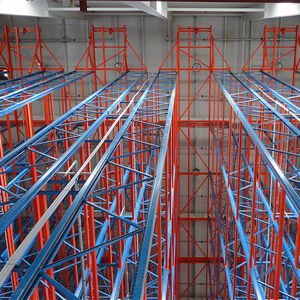 sistema de estanterías depósito de almacenamiento