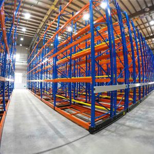 sistema de estanterías para depósito de almacenamiento