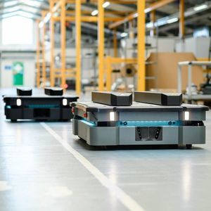 Robot móvil autónomo (AMR) para carga pequeña
