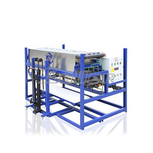 máquina de producción de hielo en bloques