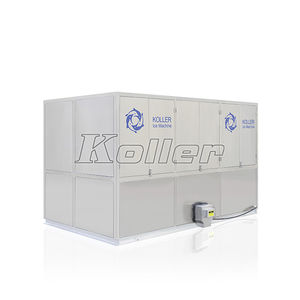 máquina de producción de hielo en cubo