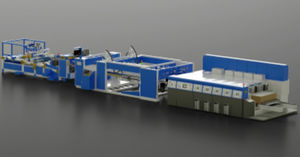 máquina de pespuntear fija