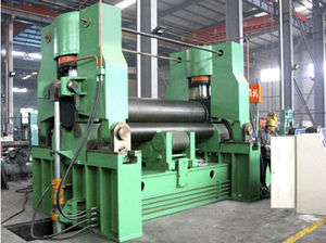 máquina roladora con 3 rodillos motores