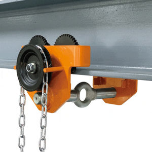 carretilla para polipasto ajustable