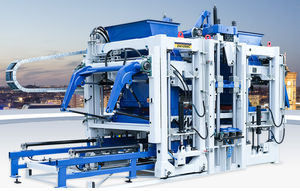 máquina para fabricación de bloques de hormigón