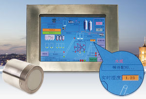 sensor de humedad de microondas