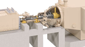 turbina de vapor