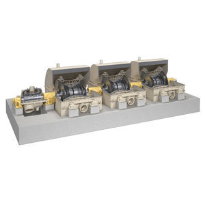 turbina de vapor saturado