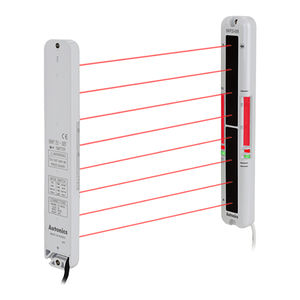 cortina fotoeléctrica de seguridad