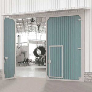 puerta industrial