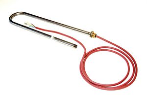 calefactor de acero inoxidable