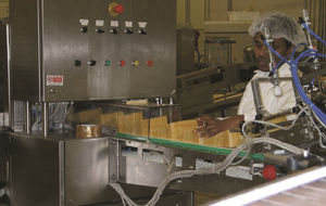 porcionadora de queso de pasta dura