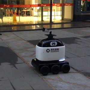 robot de entrega de comida
