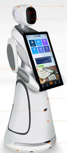 robot de recepción móvil