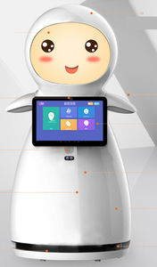 robot de recepción móvil