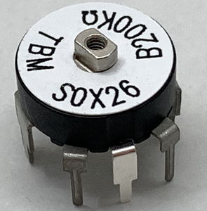 potenciómetro rotativo