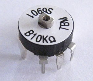 potenciómetro de control