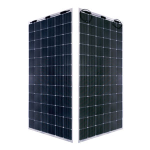 panel solar negro