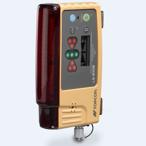 receptor láser para el posicionamiento de maquinaria de construcción