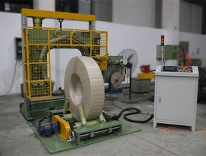 envolvedora con anillo rotativo