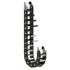 cadena portacables con eslavones practicables