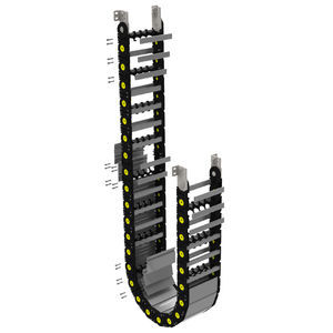cadena portacables con eslavones practicables