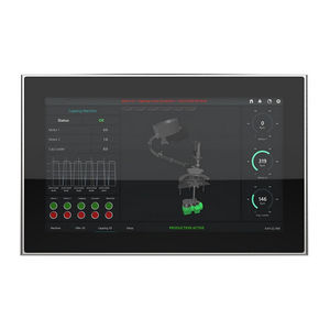 monitor con tecnología capacitiva proyectada