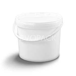 cubo de plástico