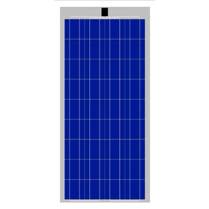 panel solar fotovoltáico de silicio policristalino