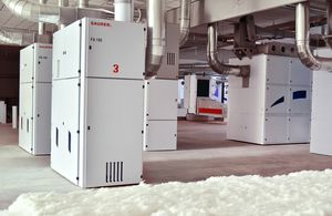 turbosoplador de aire compacto