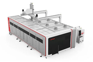 máquina de corte con mesa de intercambio 1