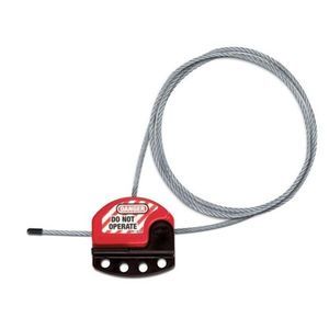precinto con cable de seguridad