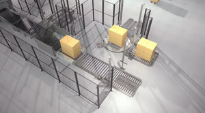 sistema de transporte con cadena 1