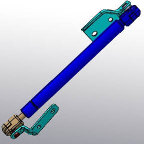 muelle de gas para uso industrial